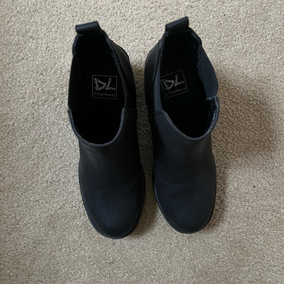 Dirty Laundry Lisbon Black High Heel Ankle Booties 7.5 - Picture 6 of 9